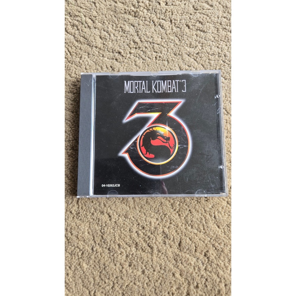 Mortal Kombat 3 PC CDROM Game 1995 Midway Williams GT Interactive Retro 04-10262